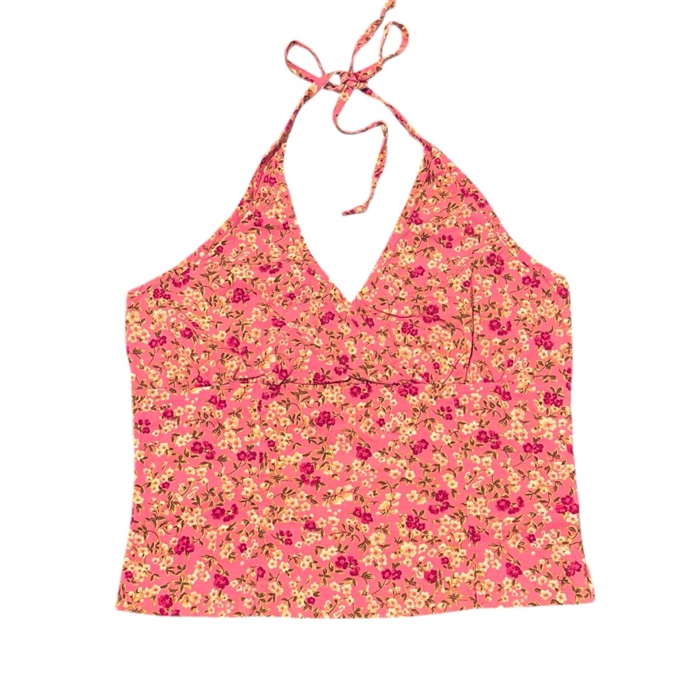 VTG Floral halter top